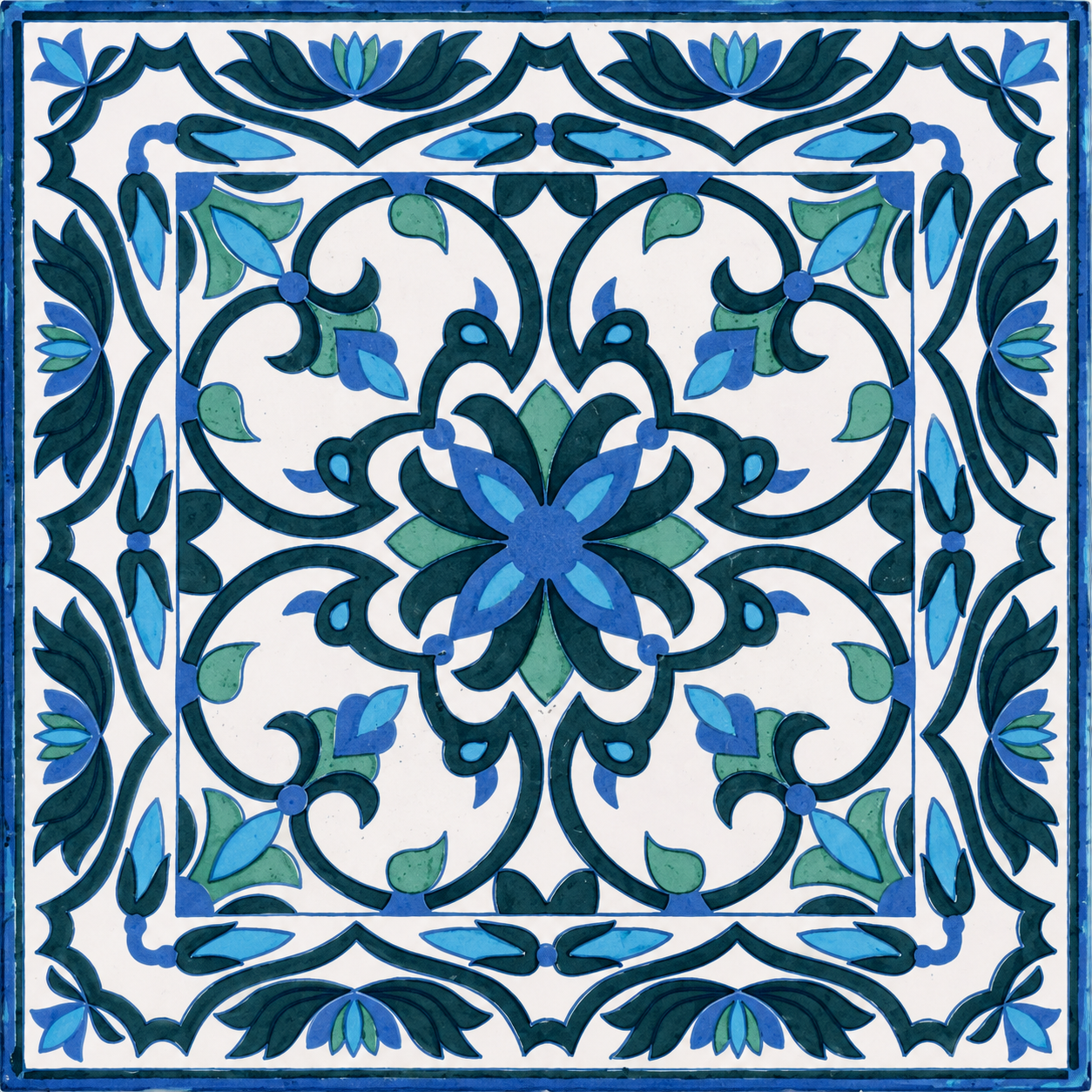 Ornate floral